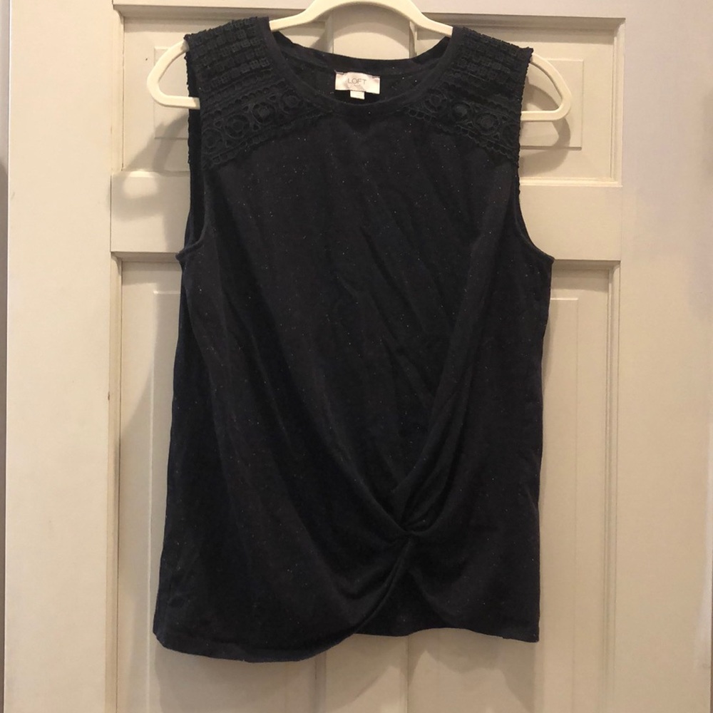 Loft sleeveless top